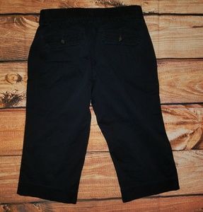 Dockers Comfort Waist Black Capris
